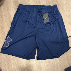 Under Armour Men's Navy Athletic Shorts